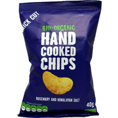 Chips handcooked rozemarijn himalaya zout 40 gram - Zoutjes/chips