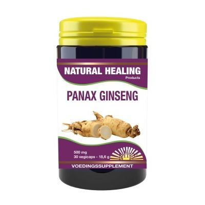 NHP Panax ginseng 500 mg 30 capsules - Fytotherapie