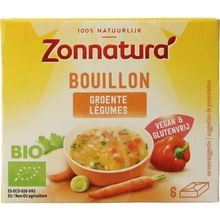 Foto van Zonnatura Groentebouillon tablet 11 gram