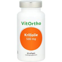 Foto van Vitortho Krillolie 500 mg