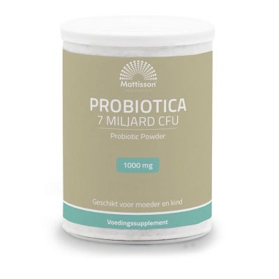 Mattisson Probiotica 7 miljard CFU 125 gram - Probiotica