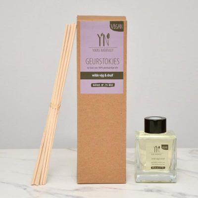 Yours Naturally Geurstokjes wilde vijg & druif 100ml