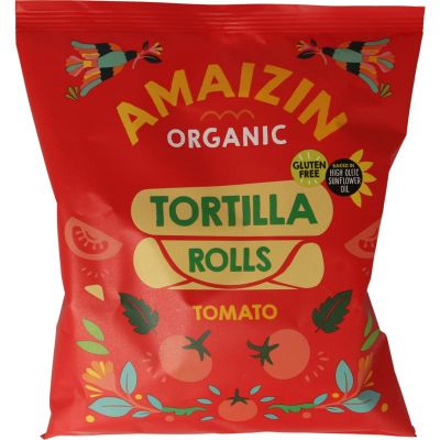 Foto van Corn rolls bio tomaat