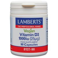 Lamberts Vitamine D3 1000IE 25 mcg vegan