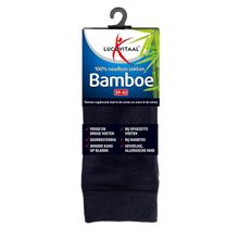 Foto van Lucovitaal Bamboe sok lang blauw 39-42