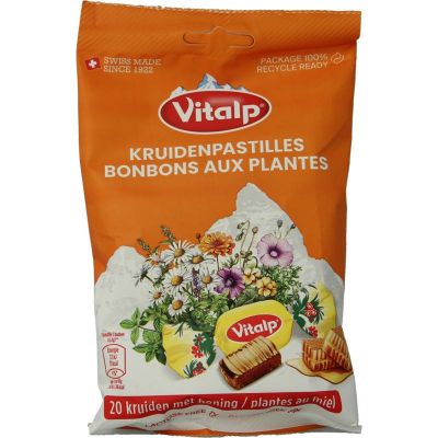 Vitalp 20 Kruiden en honing 75 gram - Snoepgoed