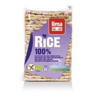 Lima Rijstwafels zonder zout dun recht