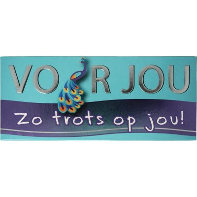 Voor Jou! Wensreep trots op jou 70 gram - Snoepgoed