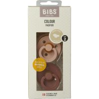 Bibs Fopspeen orthodontisch maat 2 blush/woodstock