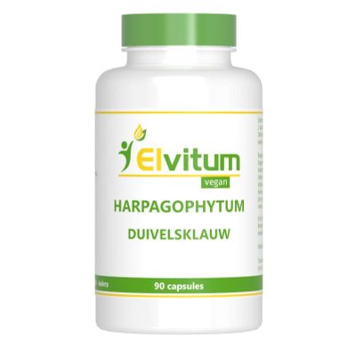 Elvitum Duivelsklauw harpago extract 90 capsules - Fythotherapie