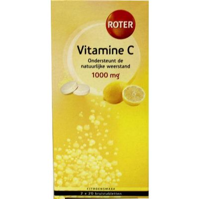 Roter Vitamine C 1000 mg citroen duo 2x20 bruistabletten