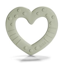 Foto van Bibs Baby bitie heart sage