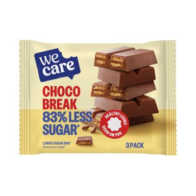 Wecare Bar chocolate break 64.5 gram - Gezonde tussendoortjes