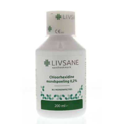 Livsane Chloorhexidine digluconaat mondspoeling 0,2%