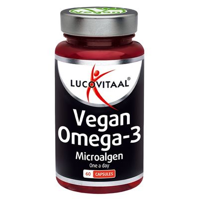 Lucovitaal Vegan omega-3 microalgen 60 Vegetarische capsules - Vetzuren