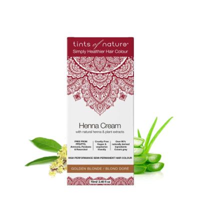 Tints Of Nature Henna cream golden blond semi permanent