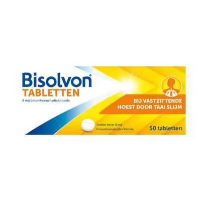 Bisolvon 8 mg 50 tabletten - Hoest