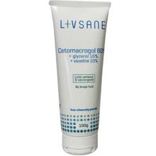 Foto van Livsane Cetomacrogol creme & glycerol 10% vaseline