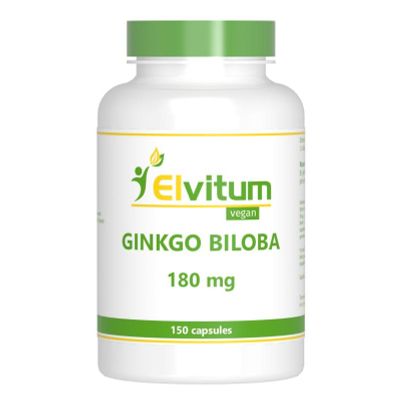 Elvitaal Ginkgo biloba 150 Vegetarische capsules - Fytotherapie