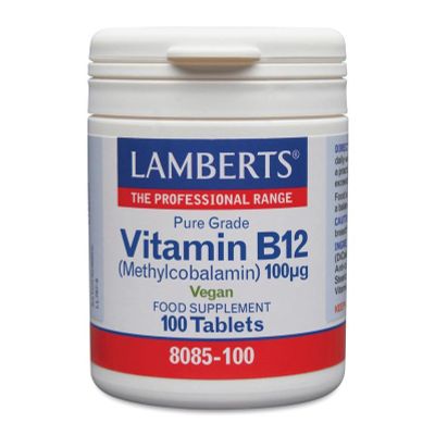 Foto van Lamberts Vitamine B12 100 mcg