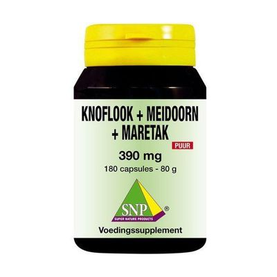 SNP Knoflook-meidoorn-maretak 390 mg puur