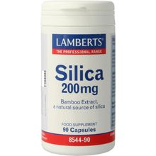 Foto van Lamberts Kiezelzuur uit bamboe (silica 200 mg)