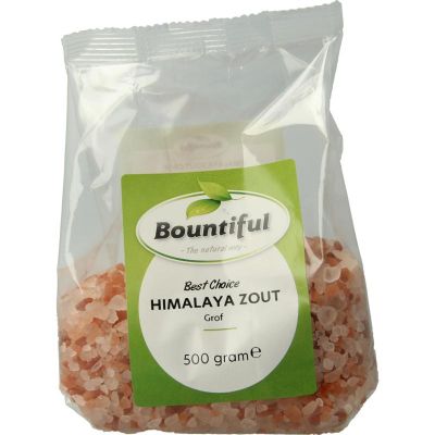 Bountiful Himalaya zout grof 500 gram - Overig reform/levensmiddelen