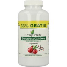 Foto van Livinggreens cranberry-d mannose voord verp