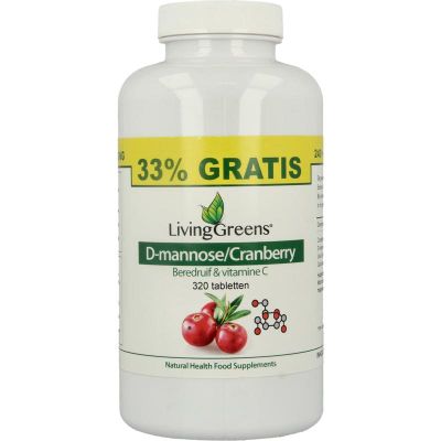 Livinggreens cranberry-d mannose voord verp