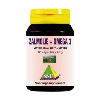 SNP Zalmolie & vit. K2 mena Q7 & vit. D3 & vit. E