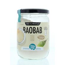 Foto van Terrasana Raw baobab poeder in glas