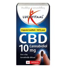 Foto van Lucovitaal CBD 10 mg forte