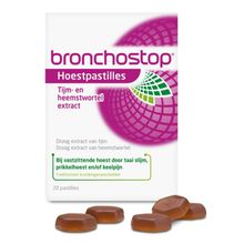 Foto van Bronchostop Hoestpastille tijm heemst