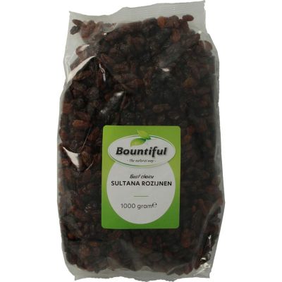 Bountiful Sultana rozijnen 1000 gram - Voeding