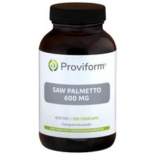 Foto van Proviform Saw palmetto 600 mg