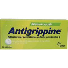 Foto van Antigrippine 250 mg paracetamol