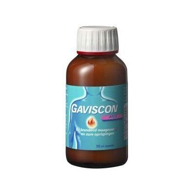 Gaviscon Anijsdrank liquid 200 Milliliter - Maagzuur en oprispingen