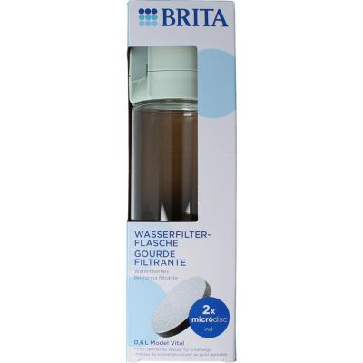Brita Waterfles licht groen