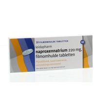 Foto van Naproxen natrium 220 mg