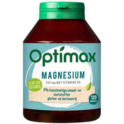 Optimax magnesium citraat 250 mg + vit B6