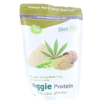 Foto van Biotona Veggie protein raw bio