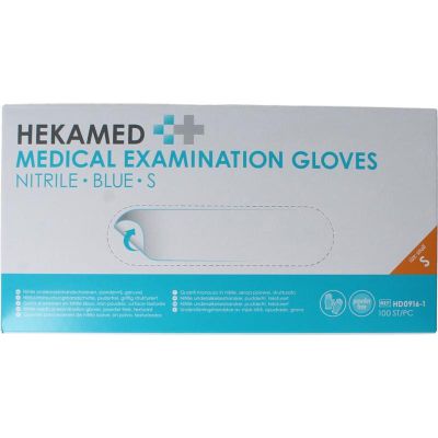 Heka Handschoenen soft nitrile S 100 stuks - Huishoudhandschoenen