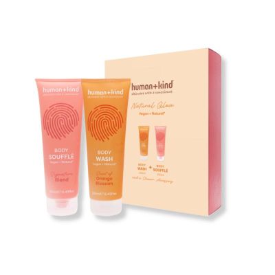 Foto van Human+Kind Giftset natural glow