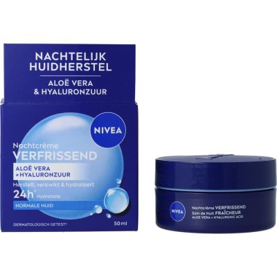 Nivea Essentials nachtcreme normale/gemengde huid Foto van Nivea Essentials nachtcreme normale/gemengde huid