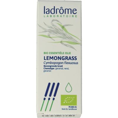 La Drome Lemongrass olie bio 10 ml - Etherische olie