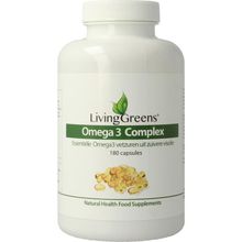 Foto van Livinggreens Omega 3 visolie complex