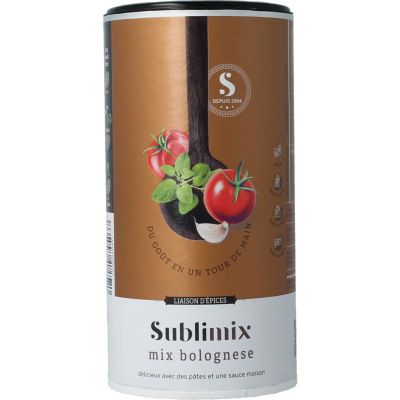 Sublimix Bolognesemix glutenvrij Sublimix Bolognesemix glutenvrij 250 gram - Overig reform/levensmiddelen