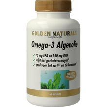 Foto van Golden Naturals Omega-3 Algenolie