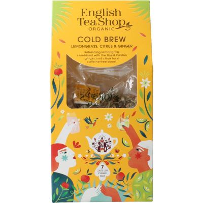 English Tea Shop Lemongrass citrus & ginger bio 7 Zakjes - Thee