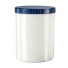 Afbeelding van Spruyt Hillen Zalfflacon 1250 ml wit/blauw met dop